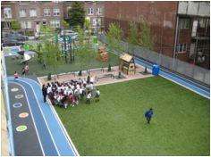 Plan for playground renovation at P.S. 261K in Brooklyn. Credit: Trust for Public Land
