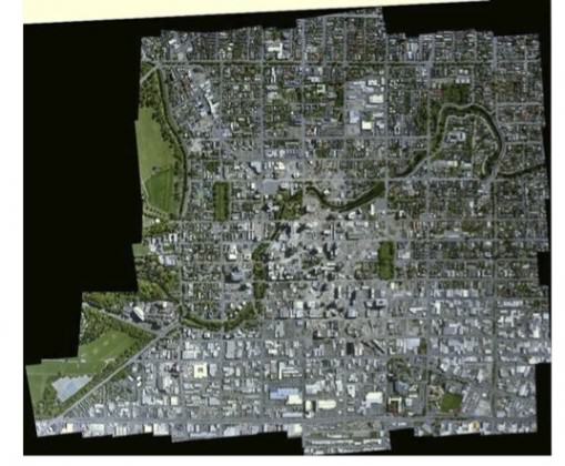 Map of central Christchurch,  December 2012. You can see from this photo of the central city below the many open spaces where buildings have been demolished. Note also the Avon River (in green) which snakes thru the middle, a zone of severe liquefaction during the earthquakes. http://www.scoop.co.nz/stories/AK1212/S00080/uc-captures-cbd-aerial-images-for-cera-in-the-rebuild.htm 