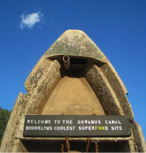 The sign from the Gowanus Dredgers Boat Launch. Photo: http://www.gowanuscanal.org/