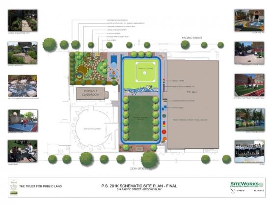 Schoolyard at P.S. 164 in New York after renovation. Credit: Trust for Public Land