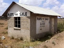 Plots for Sale, Kitengela, 2011. Photo: James Canonge 