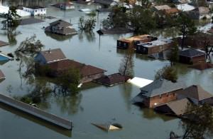 New Orleans during Hurricane Katrina, 30 August. Credit: Jocelyn Augustino