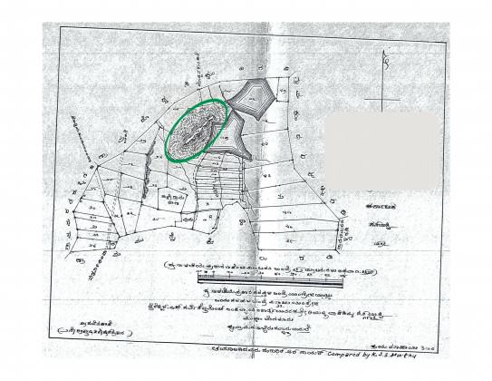 A map of lake "X".