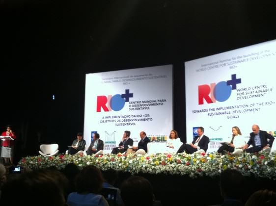 Rio+ World Centre for Sustainable Development launching, June 24th 2013 in Rio de Janeiro