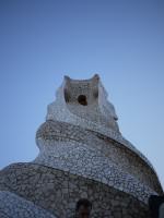 Roof turret and chimney at Casa Batllo. Photo: André Mader