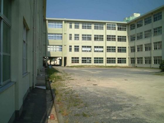 The planning site in the primary school (Ikiminami primary school at Fukuoka-city). Photo: K.Ito