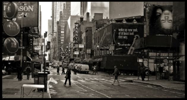 A dense, mixed-used street in New York, US. Image: Sergio Somavilla