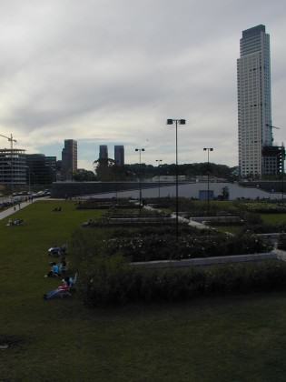 Micaela Bastidas Park in Puerto Madero, Buenos Aires. Photo: Ana Faggi