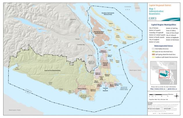 CRD Administrative Boundaries.