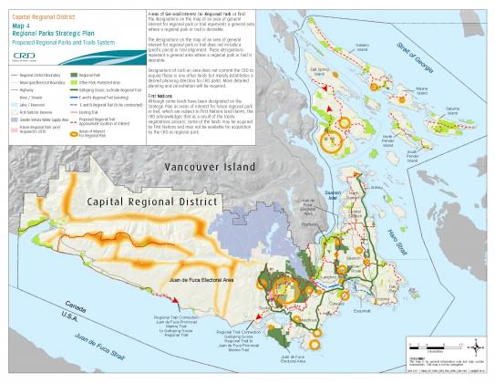 Proposed Regional Parks and Trails System.