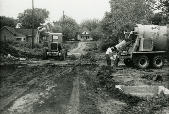 Urban renewal in Columbia's “Negro District.” Source: Vox Magazine / State Historical Society of Missouri http://www.voxmagazine.com/media/img/photos/2012/11/5.jpg