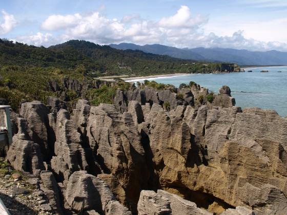 The ‘pancake rocks’ at Punakaiki, Paparoa National Park, NZ. Photo: Glenn Stewart