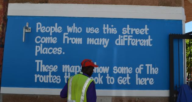 Different people know different natures. Graffiti from Cape Town. Photo: 