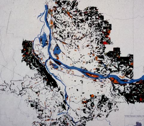 Portland Metropolitan Greenspaces map © Mike Houck