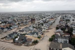 Aerial views of the damage caused by Hurricane Sandy to the New Jersey coast. U.S. Air Force photo by Master Sgt. Mark C. Olsen.