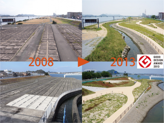 Changes in five years at the project site. Credit: Keitaro Ito.