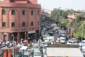 A street in Delhi. Photo: David Maddox