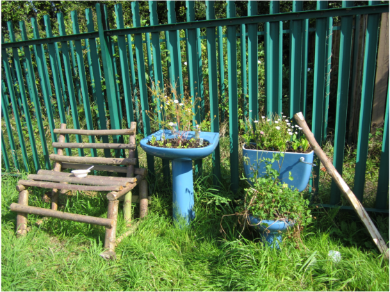 citizen made infrastructure bathroom planter