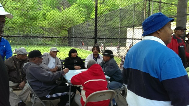 cards and plaiying fields. Photo: Mary Rowe