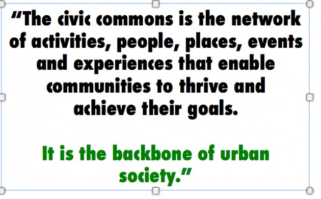 civic commons as network