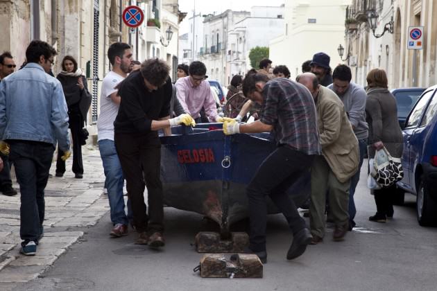 The celebration of the living (who reflect upon death). Apulia, Italy 2010. Photo: Emilio Fantin