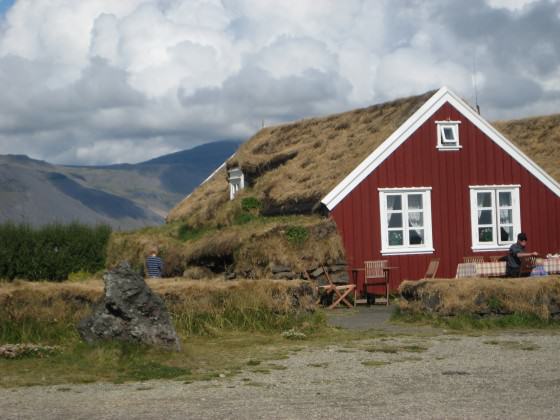 Traditional building in Iceland. Courtesy of Whitney Hopkins.