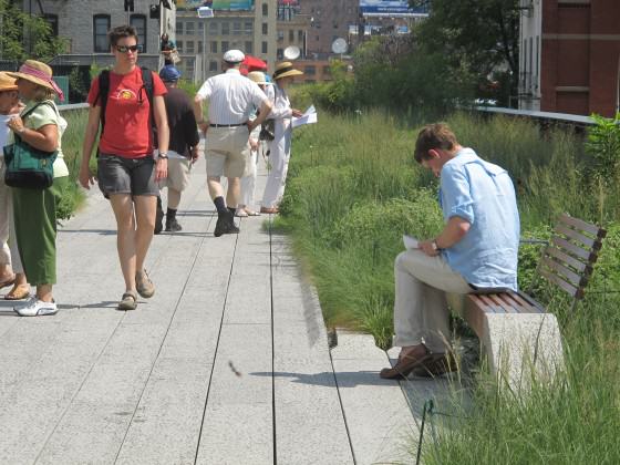 Highline in New York City. Photo courtesy of Whitney Hopkins.