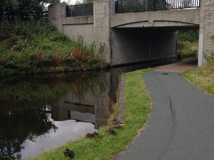 nostalgic for Edinburgh Union canal