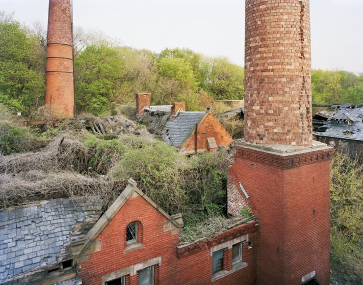 Boilerplant from Morgue Roof, North Brother Island, NY, NY. By (copyright) Christopher Payne