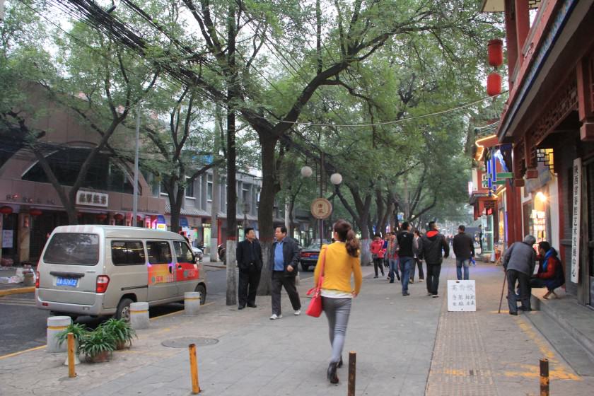 One of the streets in Xi’an