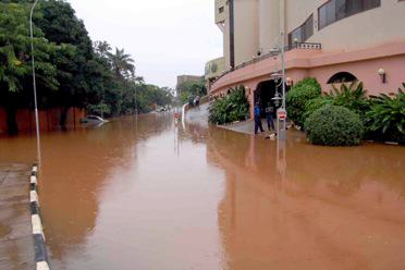 Kampala flood. Photo: Shuaib Lwasa.