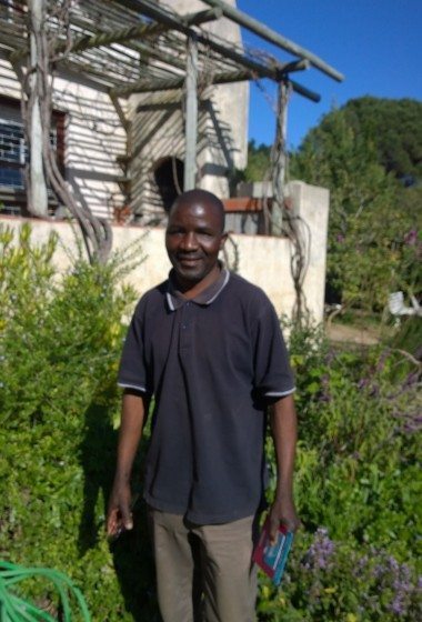 Gardener Samson Malunga.