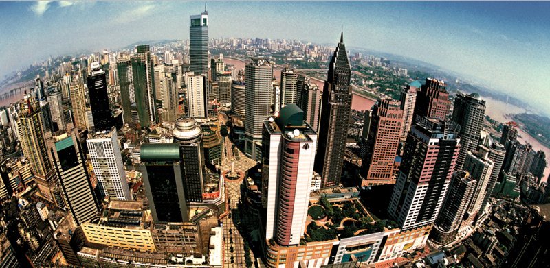 Compact Chongqing-down town of Yuzhong district. Source: http://www.cqyz.gov.cn/web1/info/view.asp?id=3888 