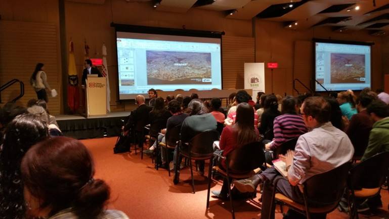 Urban Ecology Symposium in Bogotá. Photo: Ana Faggi