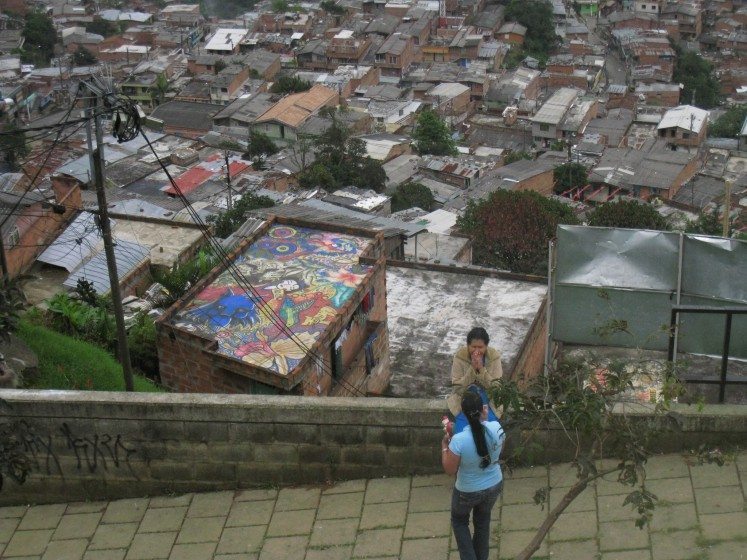 11th Commune in Medellin, Colombia. Photo: Diana Wiesner