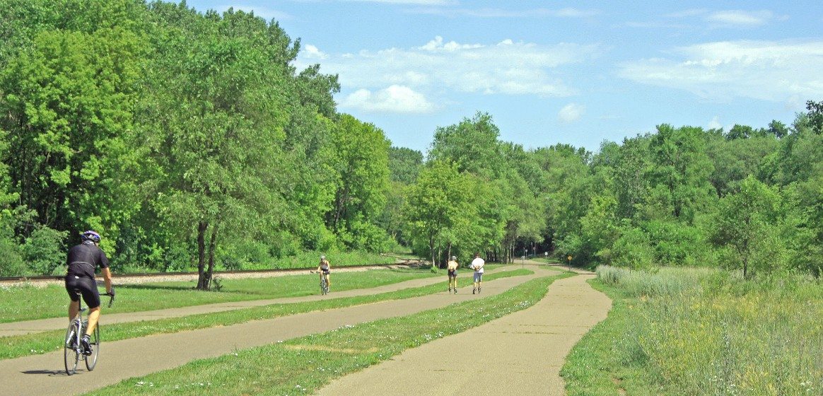 Cedar Lake Park Trail, Minneapolis, 2007