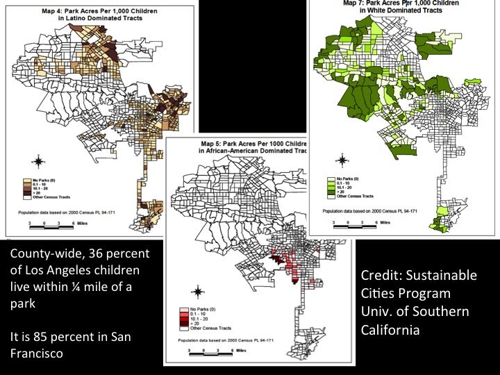 Los Angeles access to parks--David Maddox