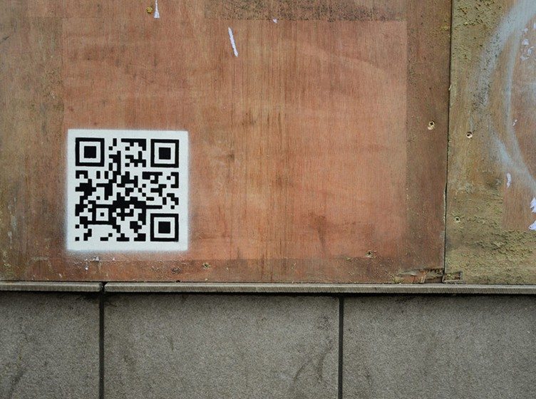 QR Code graffiti 300dpi