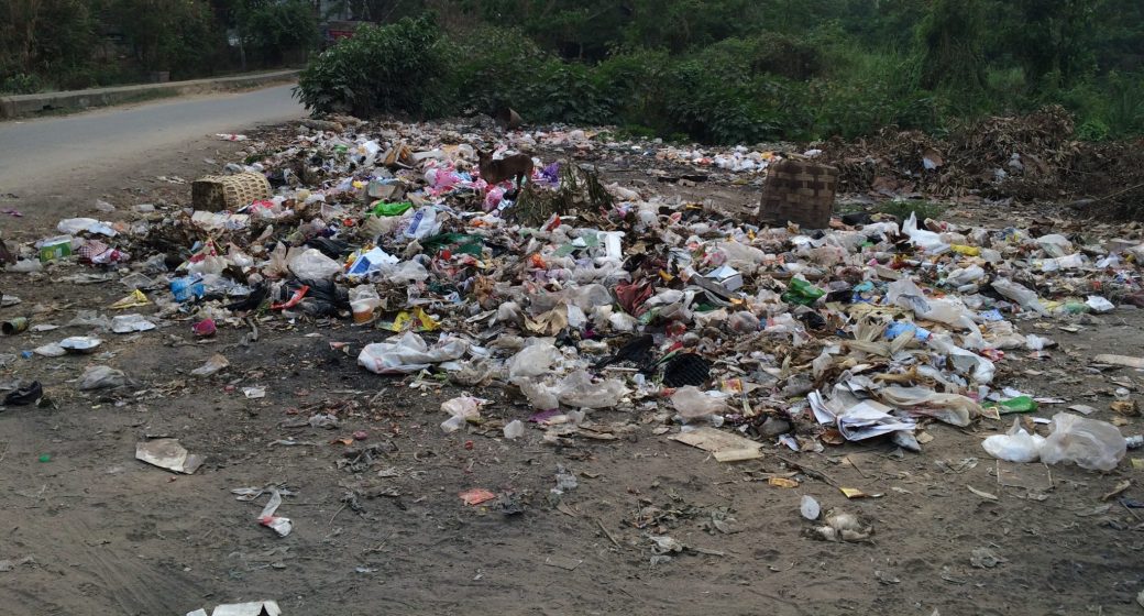 Trash in Myanmar