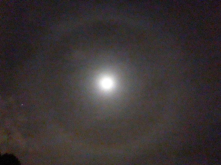 Moonbow over Parkdale