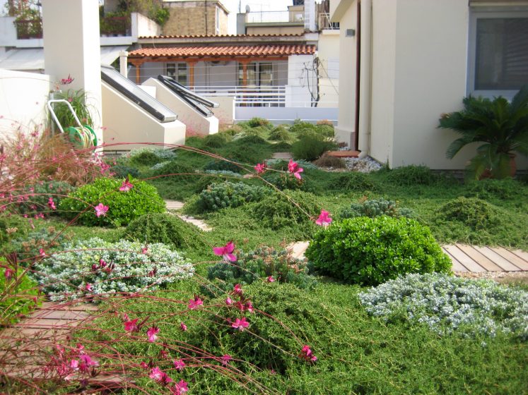 Residential building, northern Athens. Photo: Andrew Clements