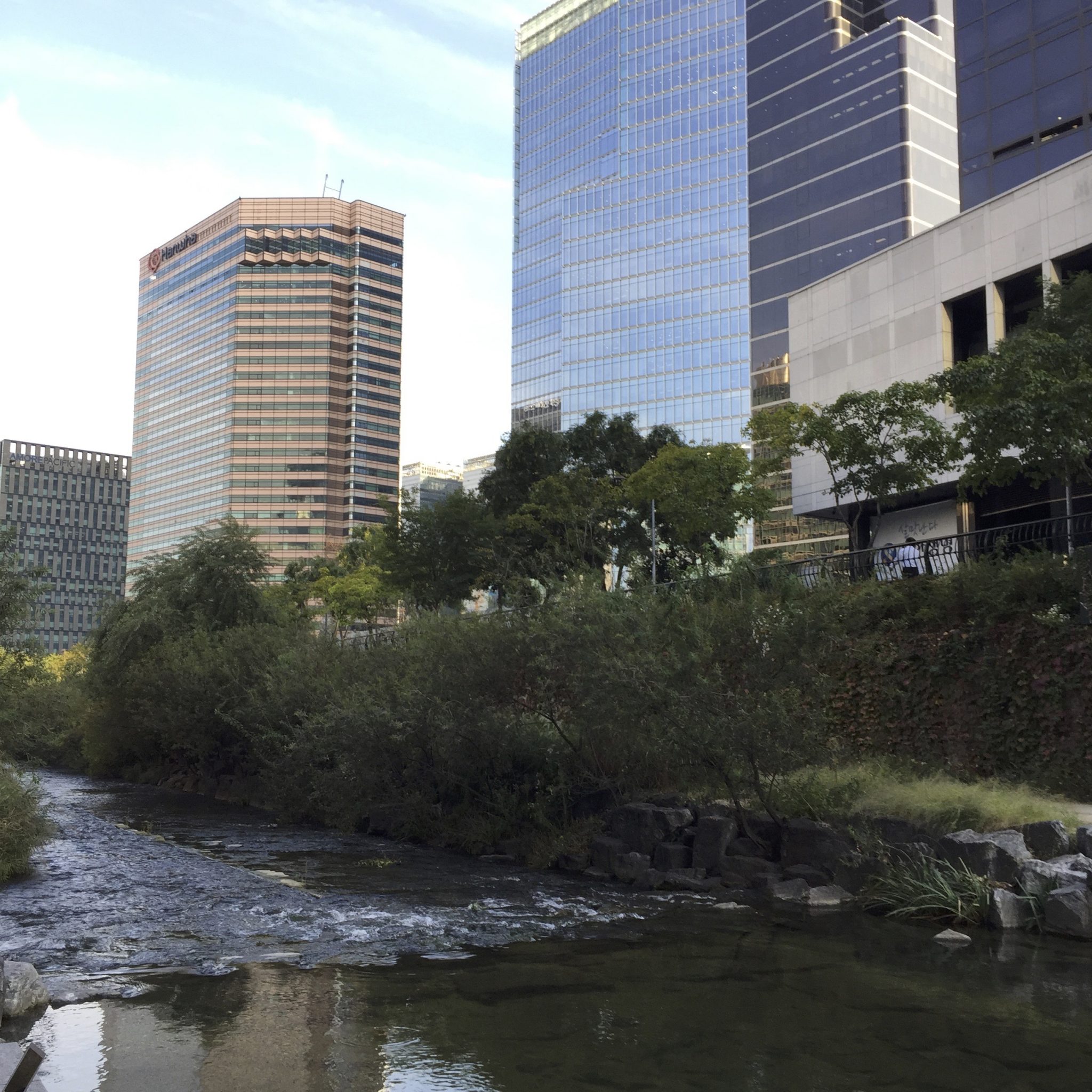 The Cheonggyecheon restoration. Photo: David Maddox