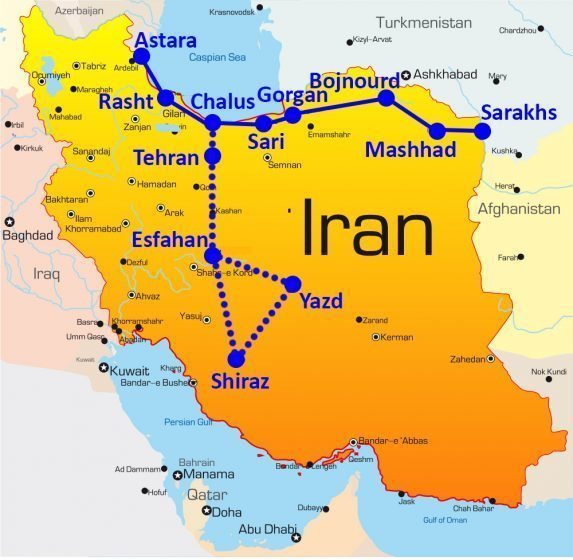 khorramshahr map