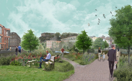 A virtual concept design of a park