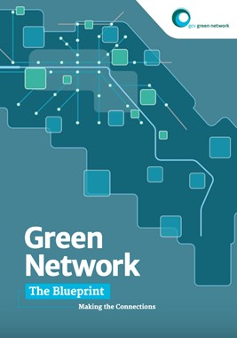 A simplified geometric map of the Green Network