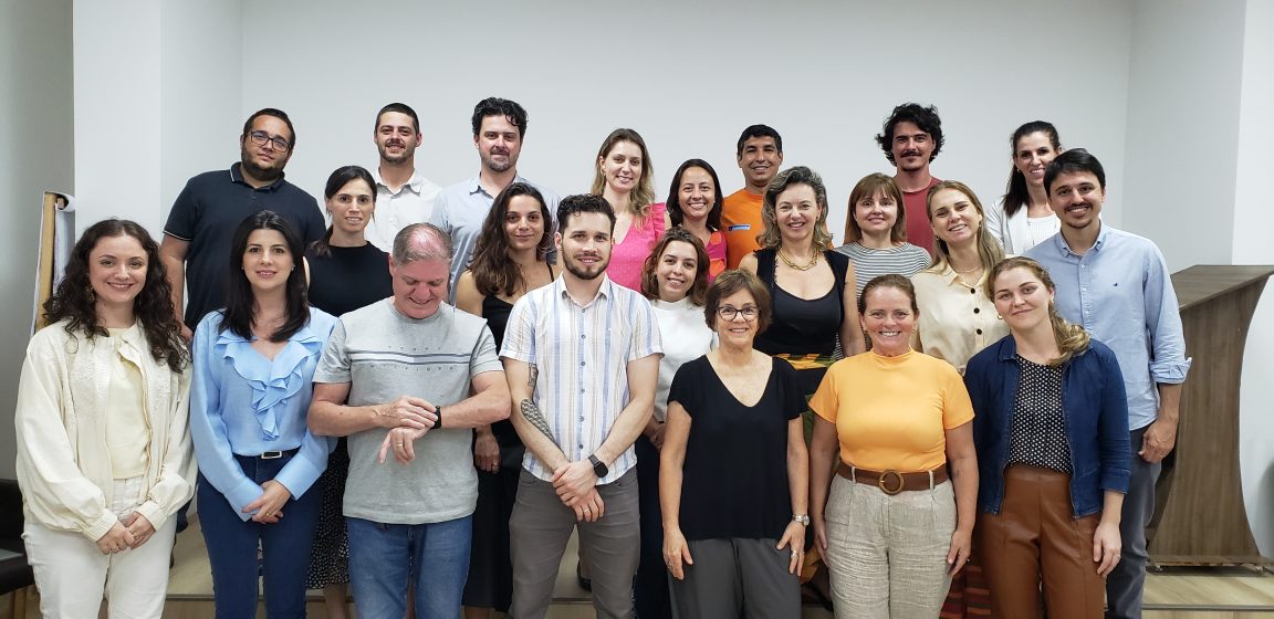 A group of people posing for a photo